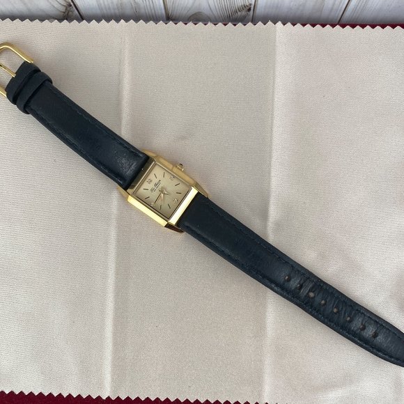 Ted Baker London Gold Crystal Women's Dress Watch with Black Strap - Picture 5 of 9